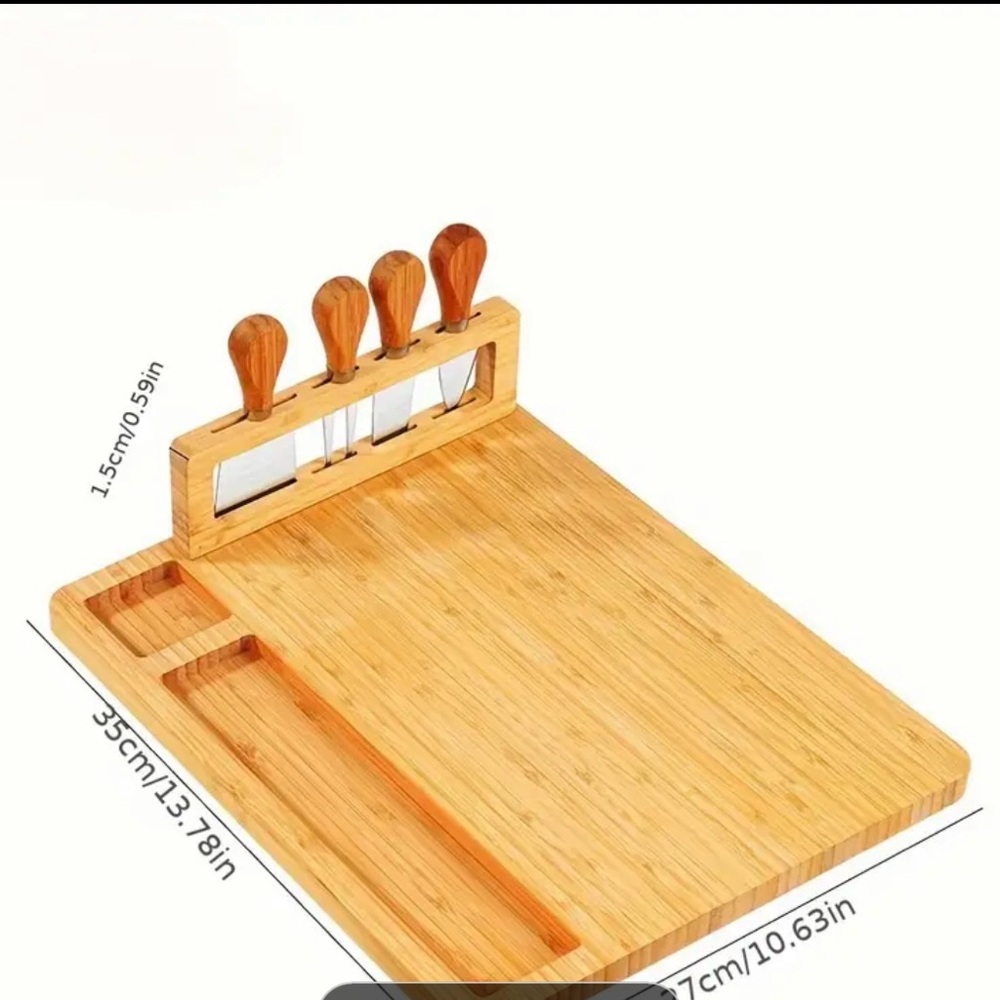 NIP Cheese Board with Knife set🧀🥂